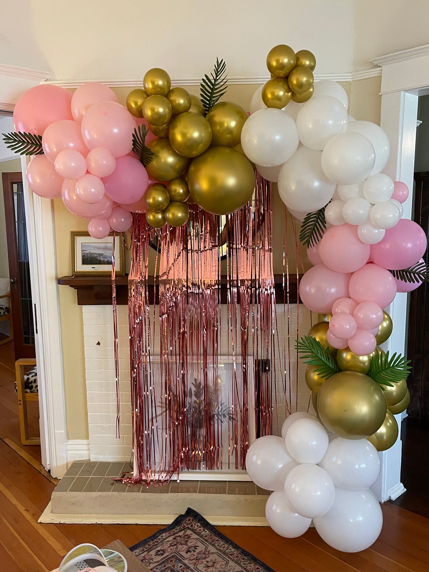 Flamingo Tropical Balloon Arch - Final Flamingle