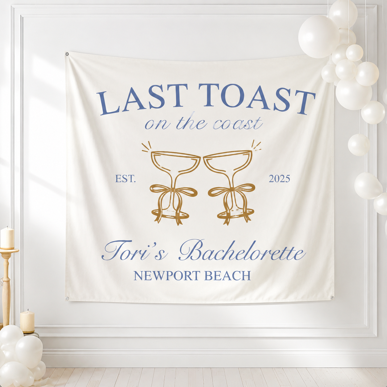 Last Toast On the Coast Tapestry
