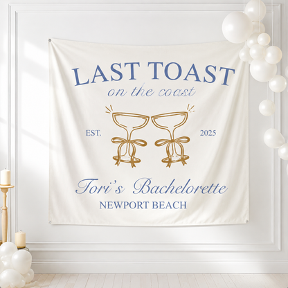 Last Toast On the Coast Tapestry
