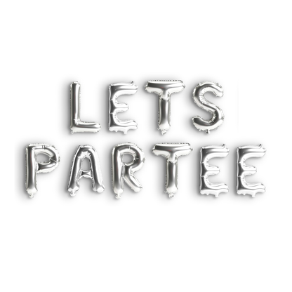 Lets Par Tee Golf Balloon Banner