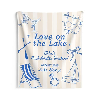 Love on the Lake Tapestry
