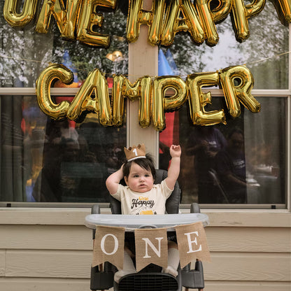 Custom Phrase - Balloon Letter Banner
