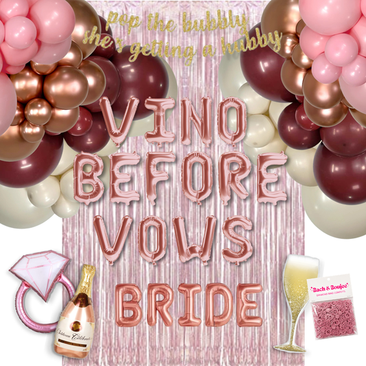 Vino Before Vows Bachelorette Kit