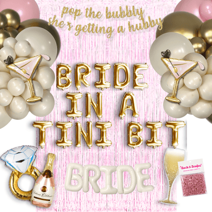 A Bride in A Tini Bit Bachelorette Kit Bach and Boujee