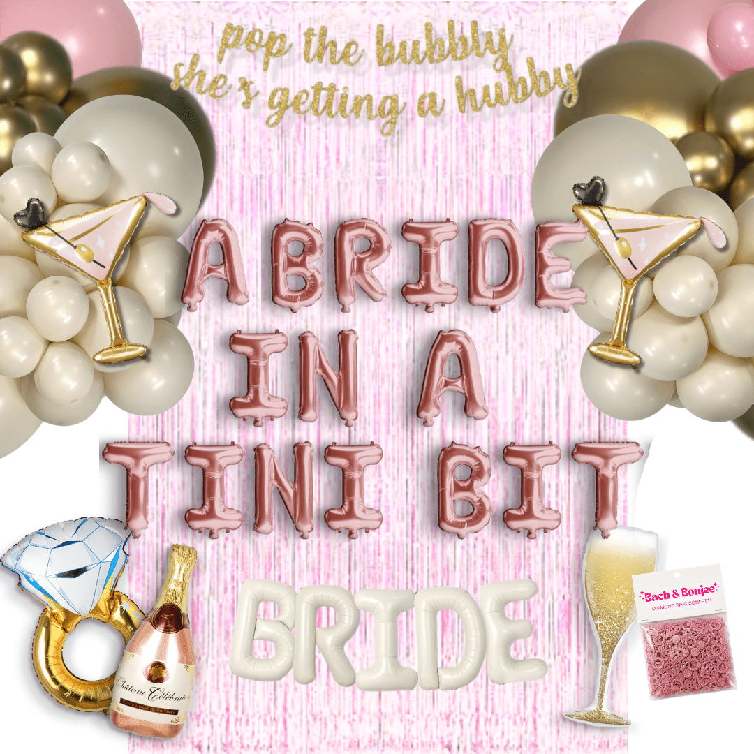 A Bride in A Tini Bit Bachelorette Kit Bach and Boujee