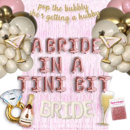 A Bride in A Tini Bit Bachelorette Kit Bach and Boujee