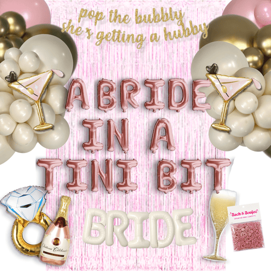 A Bride in A Tini Bit Bachelorette Kit Bach and Boujee
