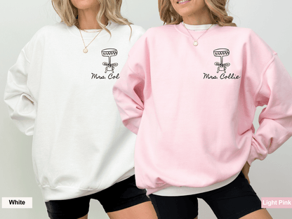 A Bride In A Tini Bit Crewneck Sweater Bach and Boujee Sweatshirt