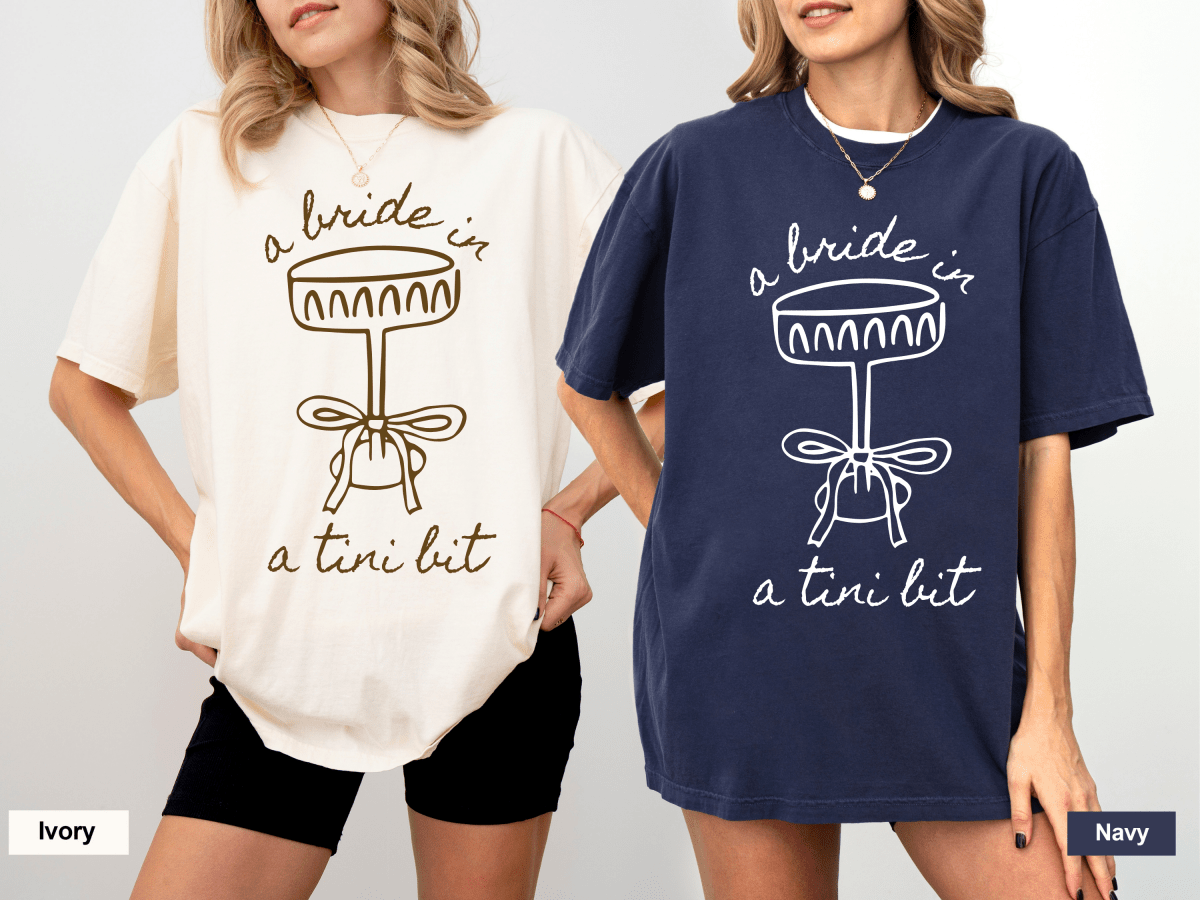A Bride in A Tini Bit Shirt Bach and Boujee T-Shirt