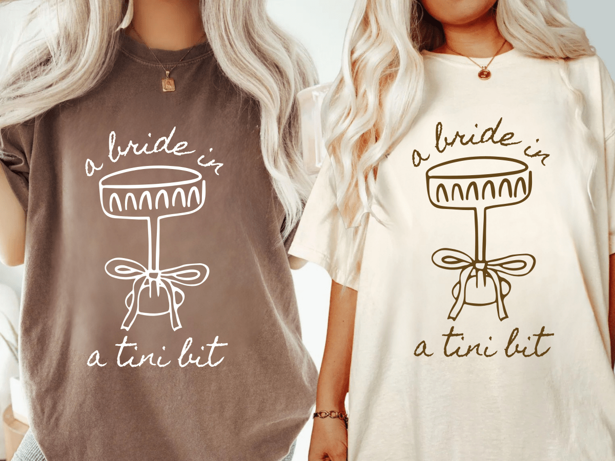 A Bride in A Tini Bit Shirt Bach and Boujee T-Shirt
