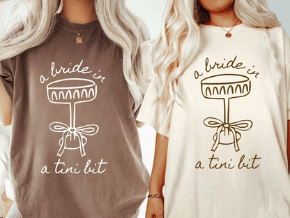 A Bride in A Tini Bit Shirt Bach and Boujee T-Shirt