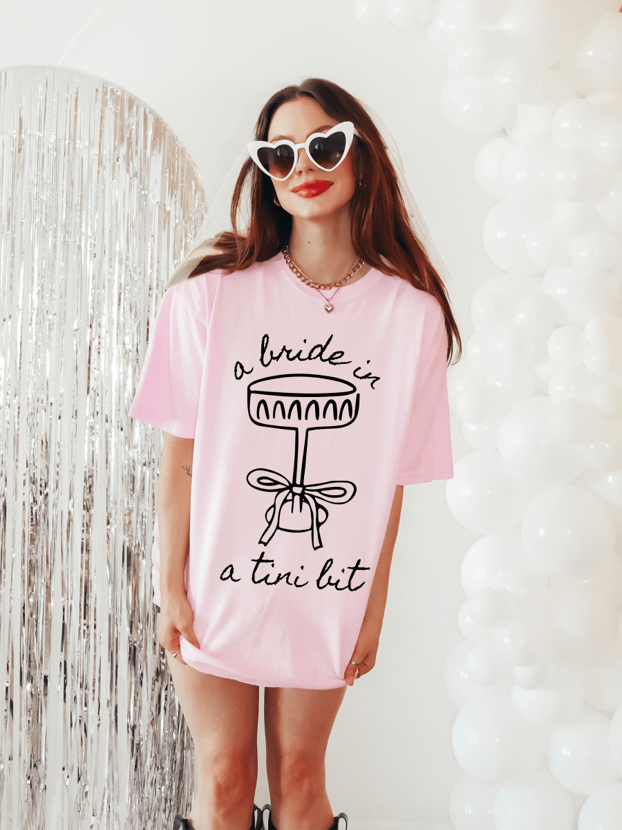 A Bride in A Tini Bit Shirt Bach and Boujee T-Shirt