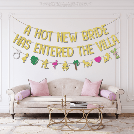 A Hot New Bride Has Walked into The Villa Love Bachelorette Island Theme Casa Bachelorette Hen Party Bach and Boujee