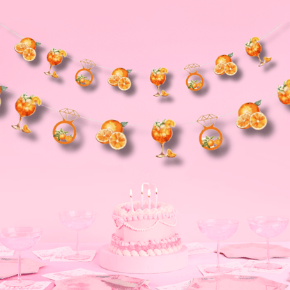 Aperol Spritz Citrus Banner Bach and Boujee