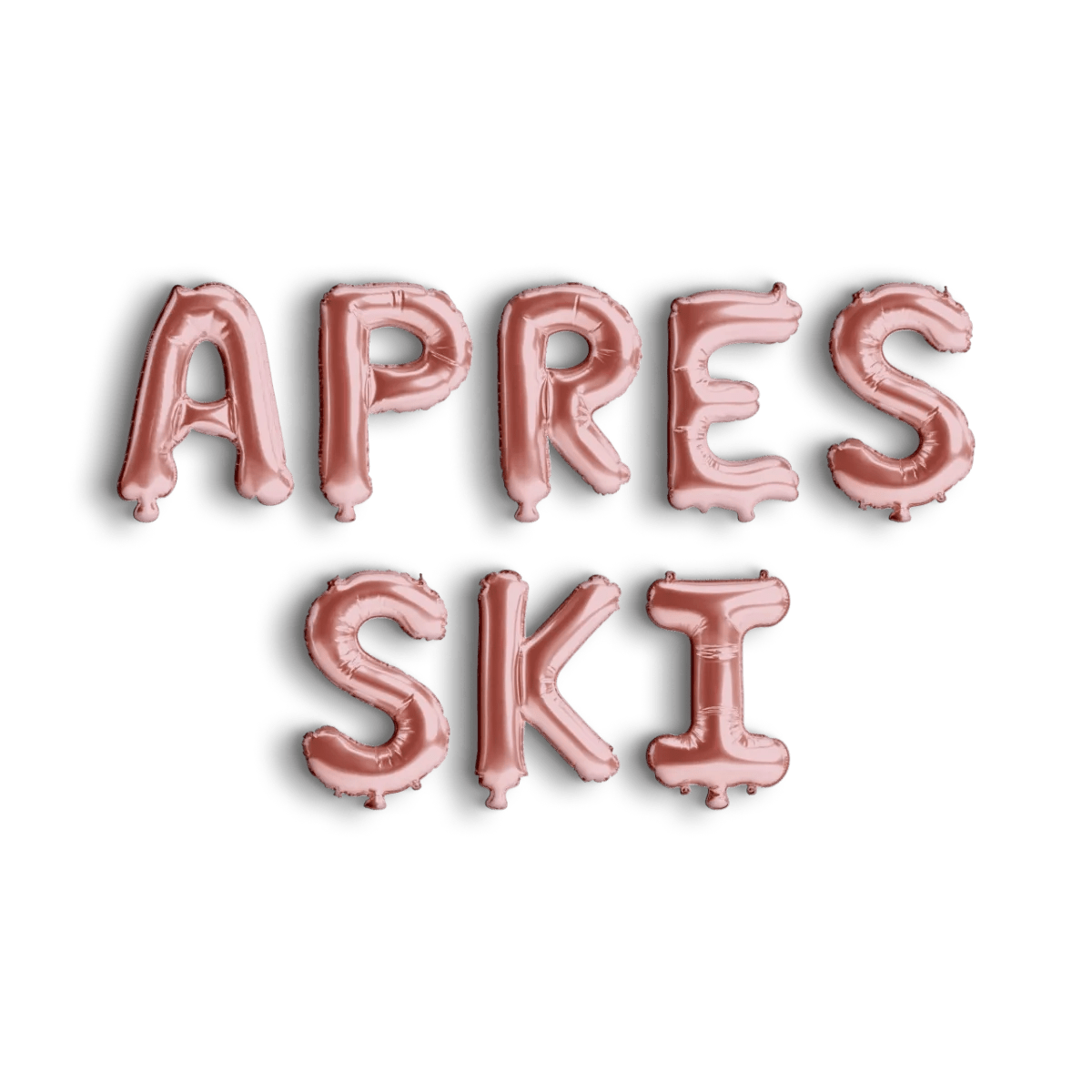 Apres Ski Balloon Banner - Party Decorations Girls Ski Trip Decoration Ski Weekend Bachelorette Banner Snow Winter Bachelorette Aspen Mountain Decoration Bach and Boujee Balloons