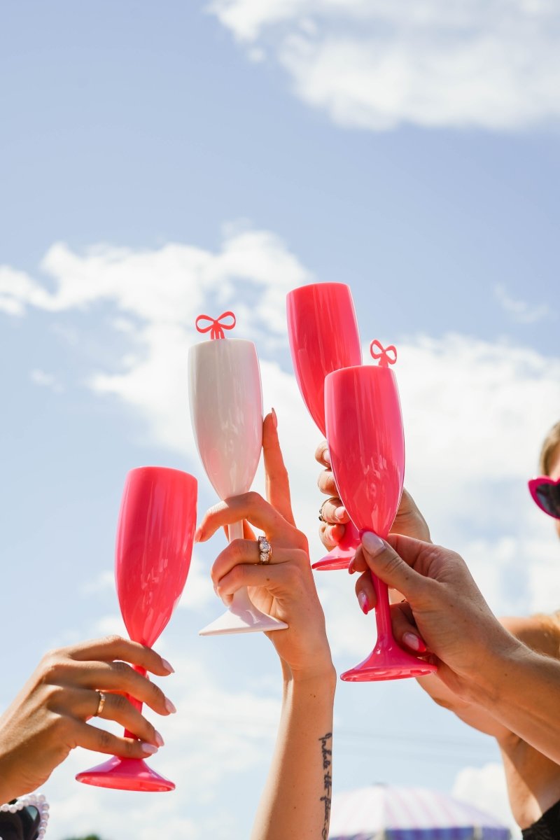 Bach Island Champagne Flute - Personalized Bachelorette Gift Bach and Boujee