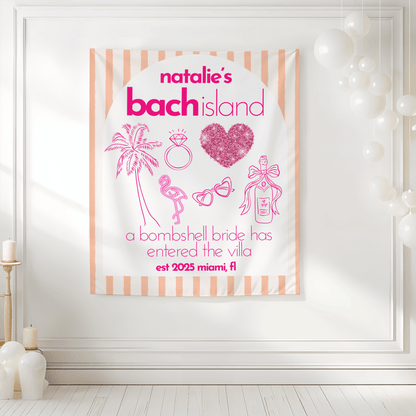 Bach Island Tapestry Bach and Boujee