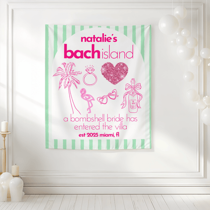 Bach Island Tapestry Bach and Boujee