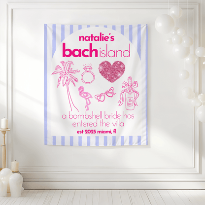 Bach Island Tapestry Bach and Boujee