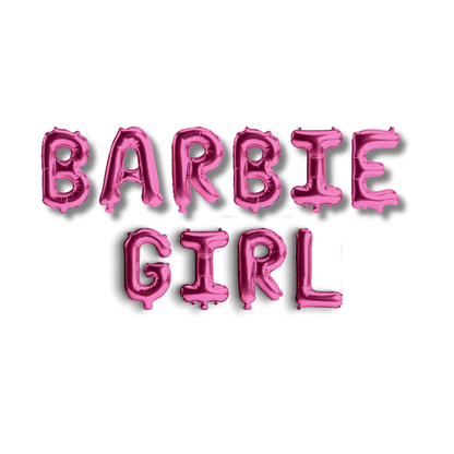 Barbie Girl Balloon Banner Bach and Boujee