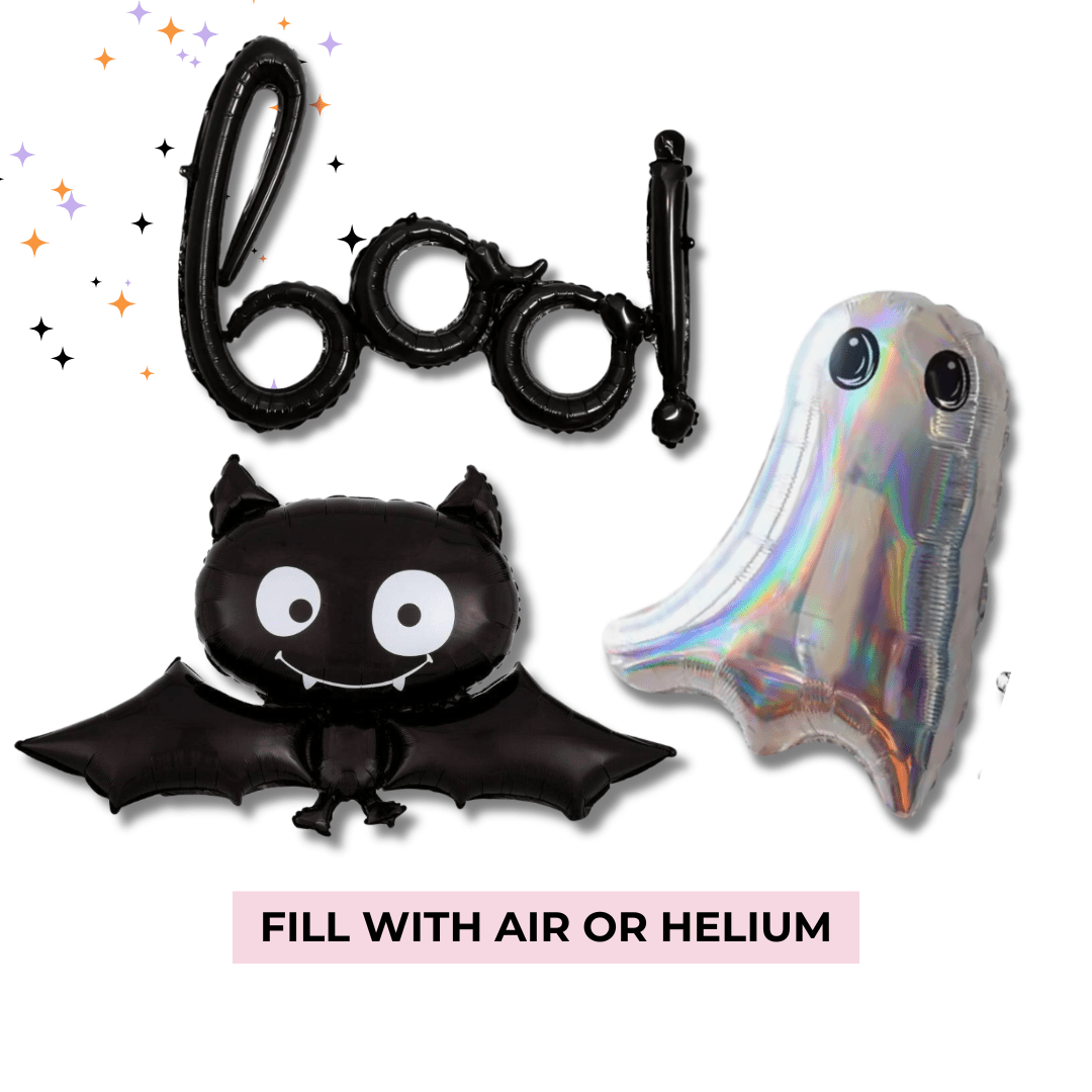 Bat Balloon - Halloween Party Foil Balloon Decoration Bach and Boujee Balloons