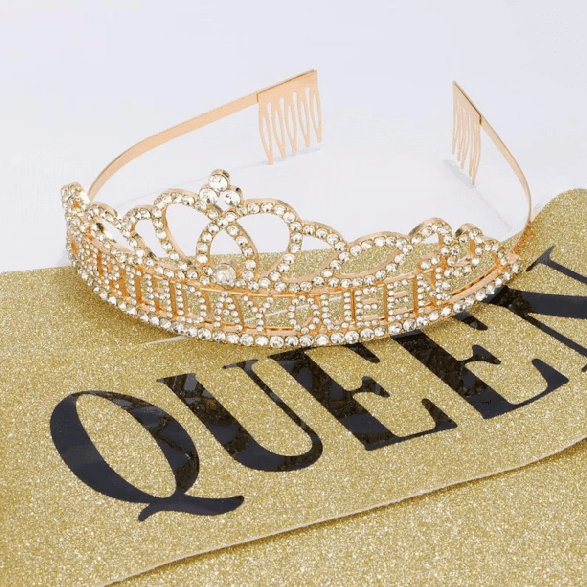 Birthday Queen Pink Sash Bach and Boujee