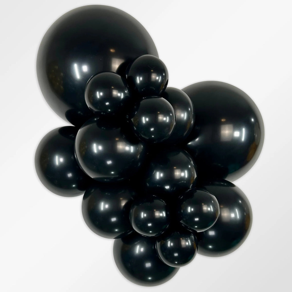 Black Helium Balloon Bach and Boujee