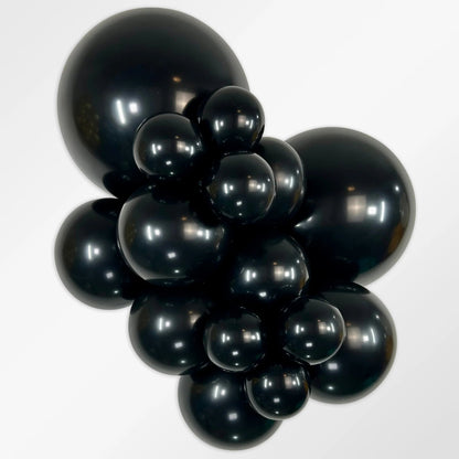 Black Helium Balloon Bach and Boujee