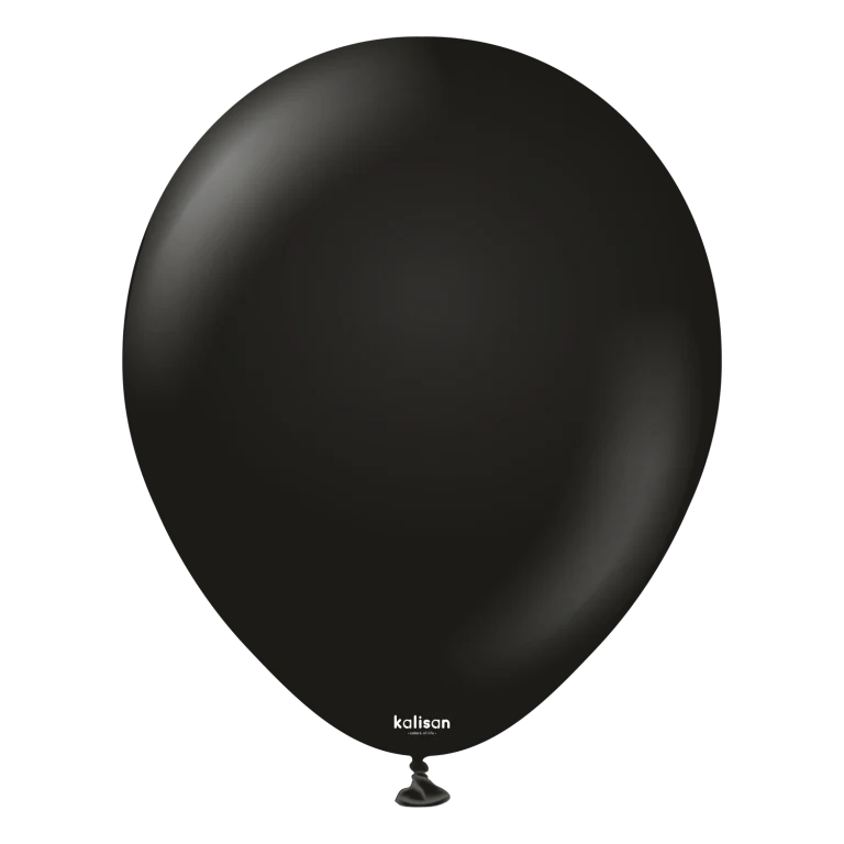 Black Helium Balloon Bach and Boujee