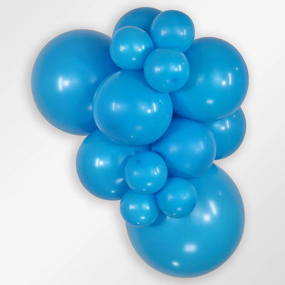Blue Helium Balloon Bach and Boujee