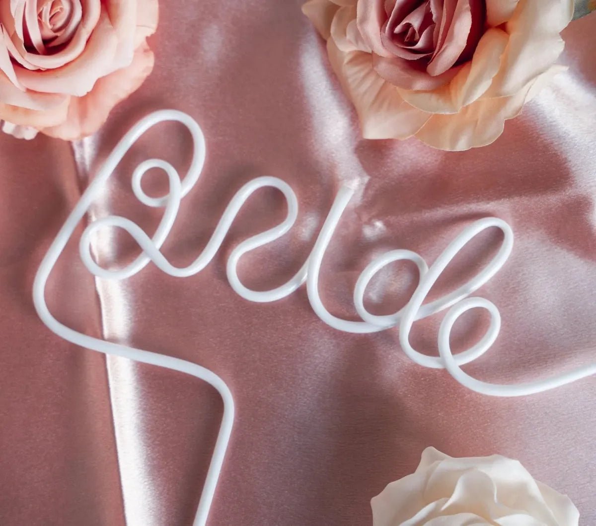Bridal Party Straw Décor Hen Party Bachelorette Straws for Team Bride and Bridesmaids Bach and Boujee