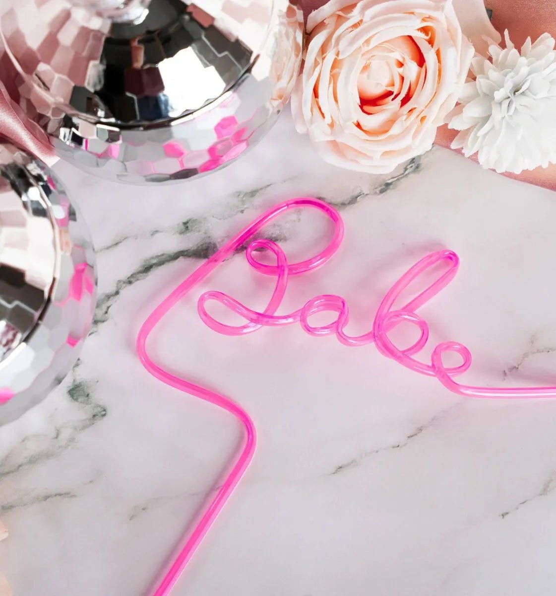 Bridal Party Straw Décor Hen Party Bachelorette Straws for Team Bride and Bridesmaids Bach and Boujee