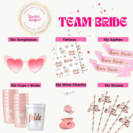 Bridal Squad Celebration Pack Bach and Boujee