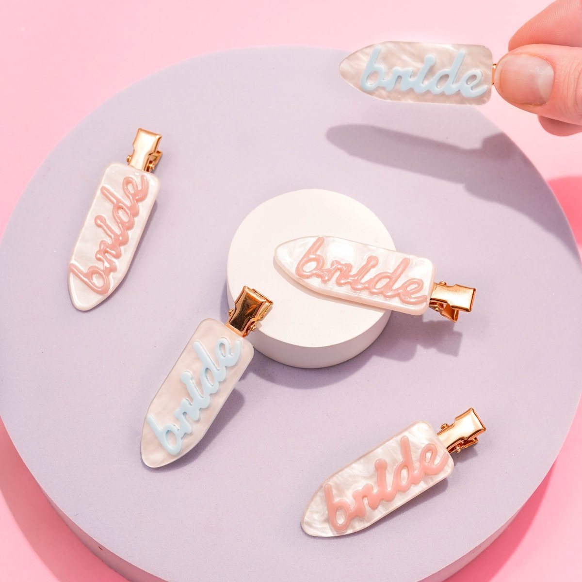 Bride Clip Hair Slides Bach and Boujee