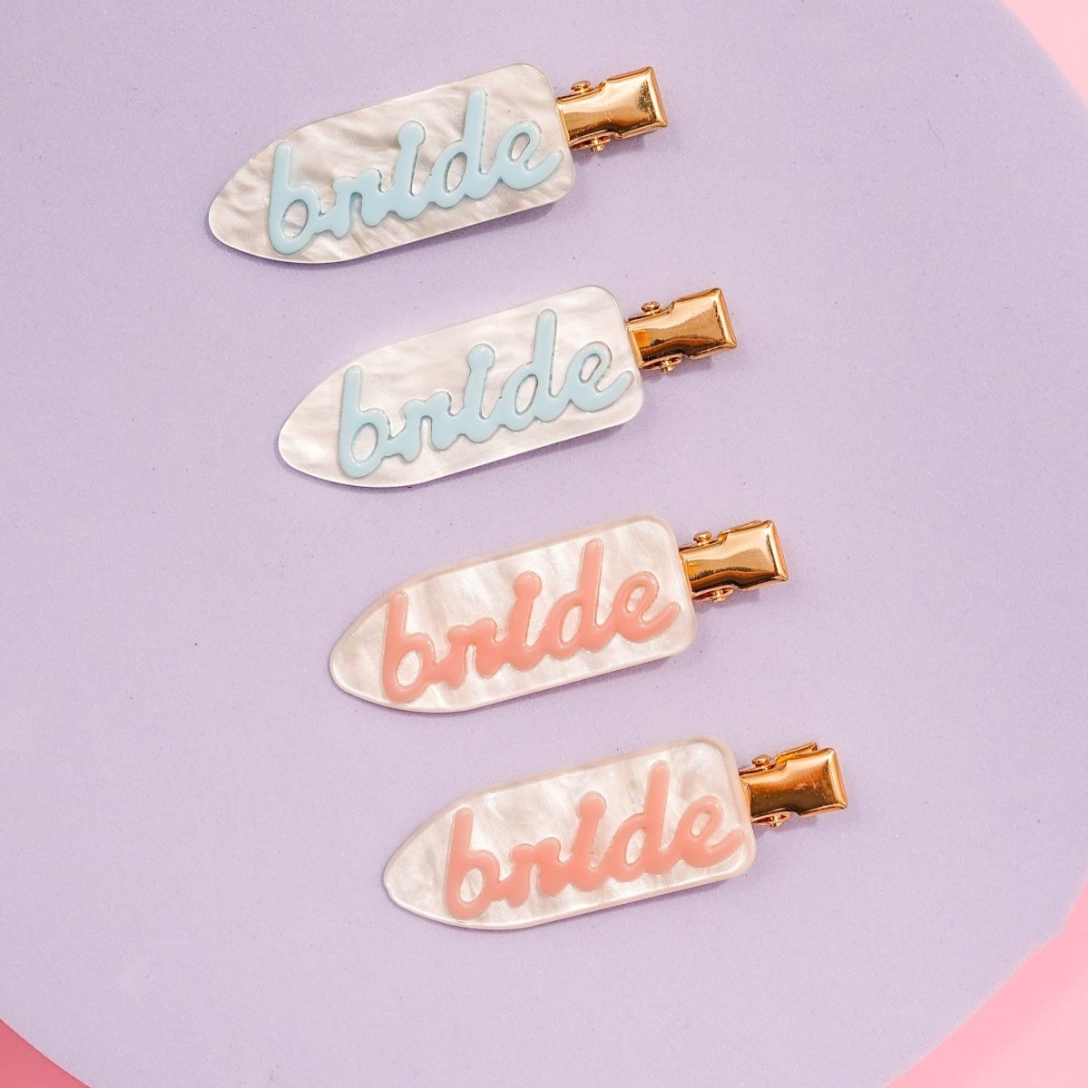 Bride Clip Hair Slides Bach and Boujee