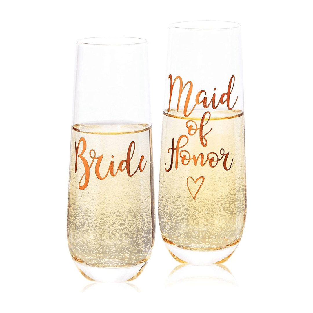 Bride Glass Bach and Boujee