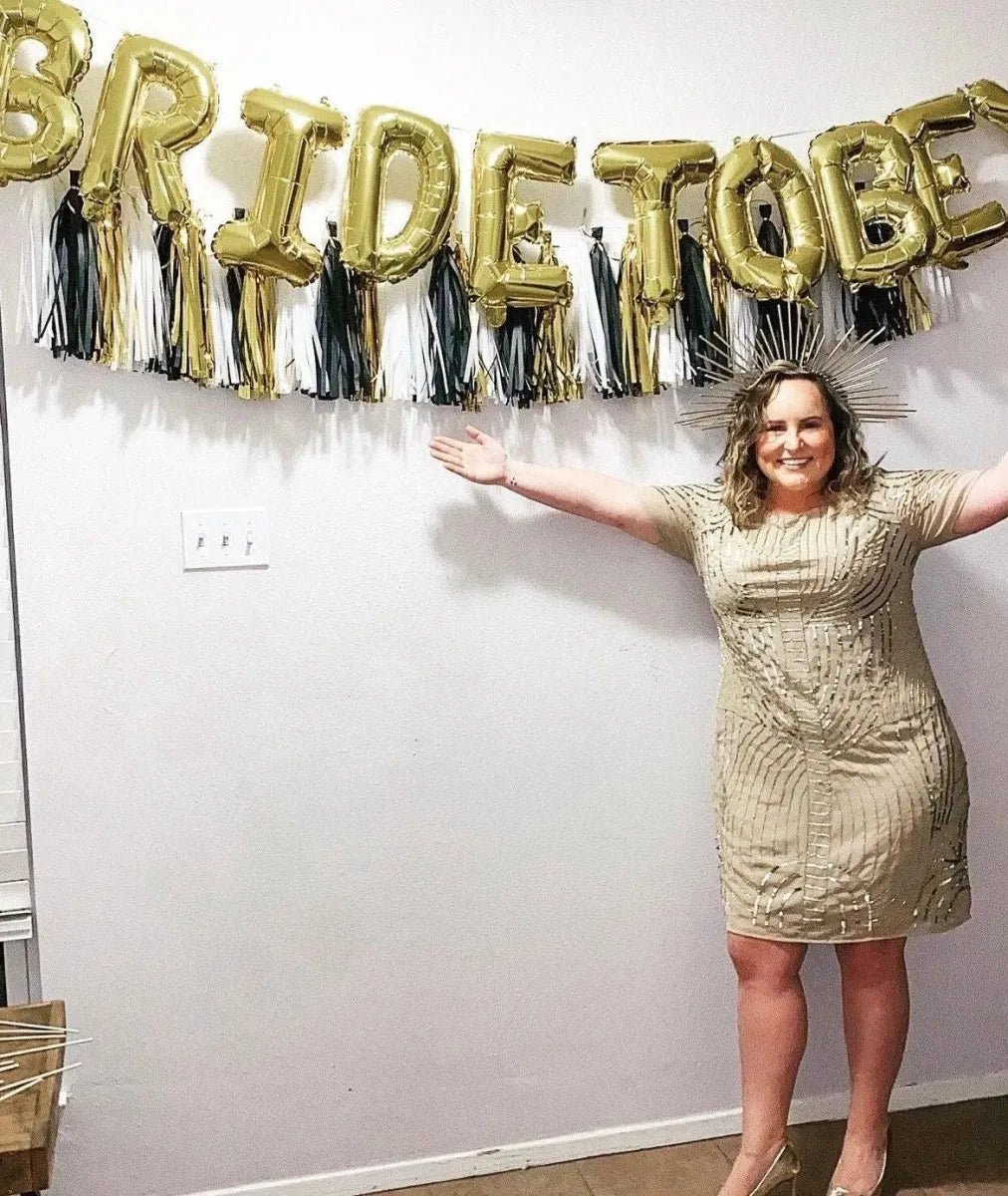 Bride to Bey Balloon Banner - Feyonce, Beyoncé inspired Bachelorette, Party Decoration, Hen Party Decorations Bach and Boujee Balloons