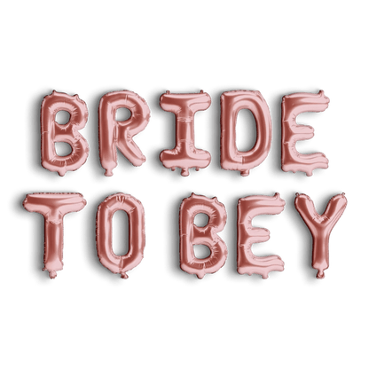 Bride to Bey Balloon Banner - Feyonce, Beyoncé inspired Bachelorette, Party Decoration, Hen Party Decorations Bach and Boujee Balloons