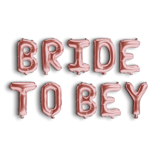 Bride to Bey Balloon Banner - Feyonce, Beyoncé inspired Bachelorette, Party Decoration, Hen Party Decorations Bach and Boujee Balloons