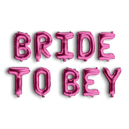 Bride to Bey Balloon Banner - Feyonce, Beyoncé inspired Bachelorette, Party Decoration, Hen Party Decorations Bach and Boujee Balloons