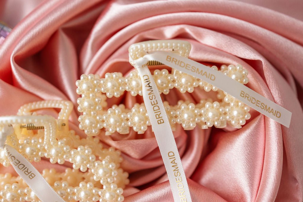 Bridesmaid Proposal Box Filler Item - Hair Clip Bach and Boujee