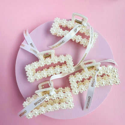 Bridesmaid Proposal Box Filler Item - Hair Clip Bach and Boujee