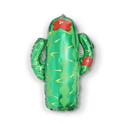 Cactus Balloon Decor for a Tropical Bachelorette Fiesta in Mexico Bach and Boujee Balloons