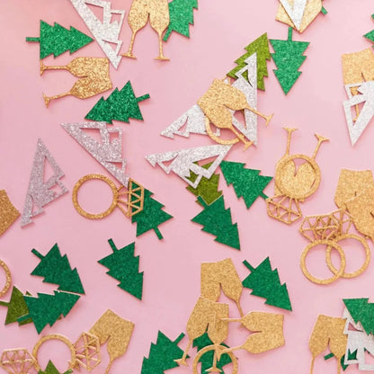 Camp - Themed Bachelorette Decorations Confetti Accessories for Hen Party Celebrations Bach and Boujee