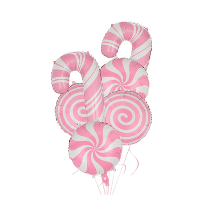 Candy Swirl Balloon Bach and Boujee Balloons