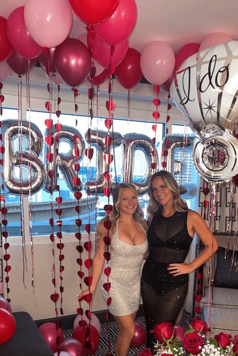 Ceiling Helium Balloon Bride Bundle Bach and Boujee