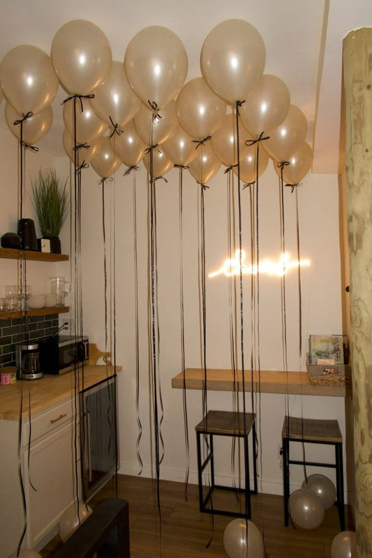 Ceiling Helium Balloon Bride Bundle Bach and Boujee