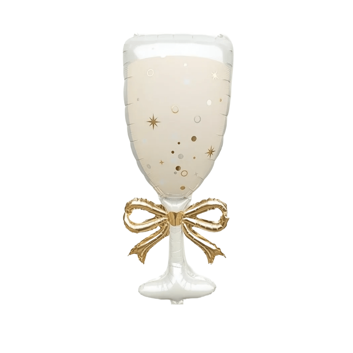 Champagne Bow Coquette Balloon Bach and Boujee