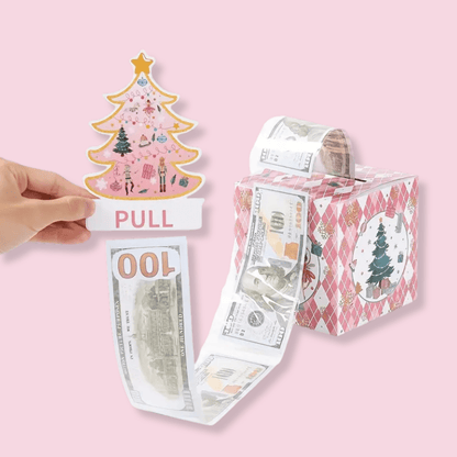 Christmas Money Cash Gift Box Bach and Boujee
