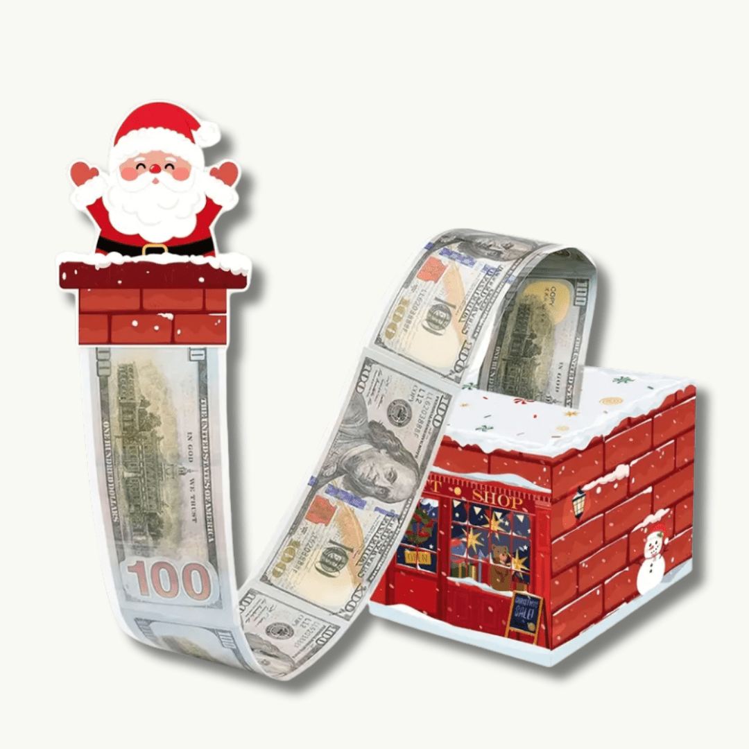 Christmas Money Cash Gift Box Bach and Boujee
